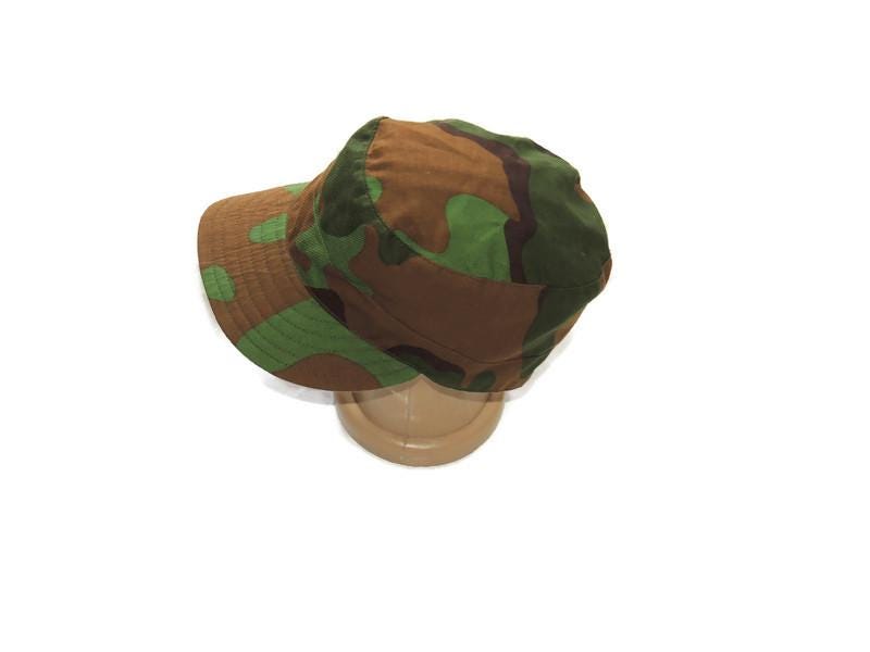 Dutch Army Patrol Cap in Rare Camouflage, Size 55