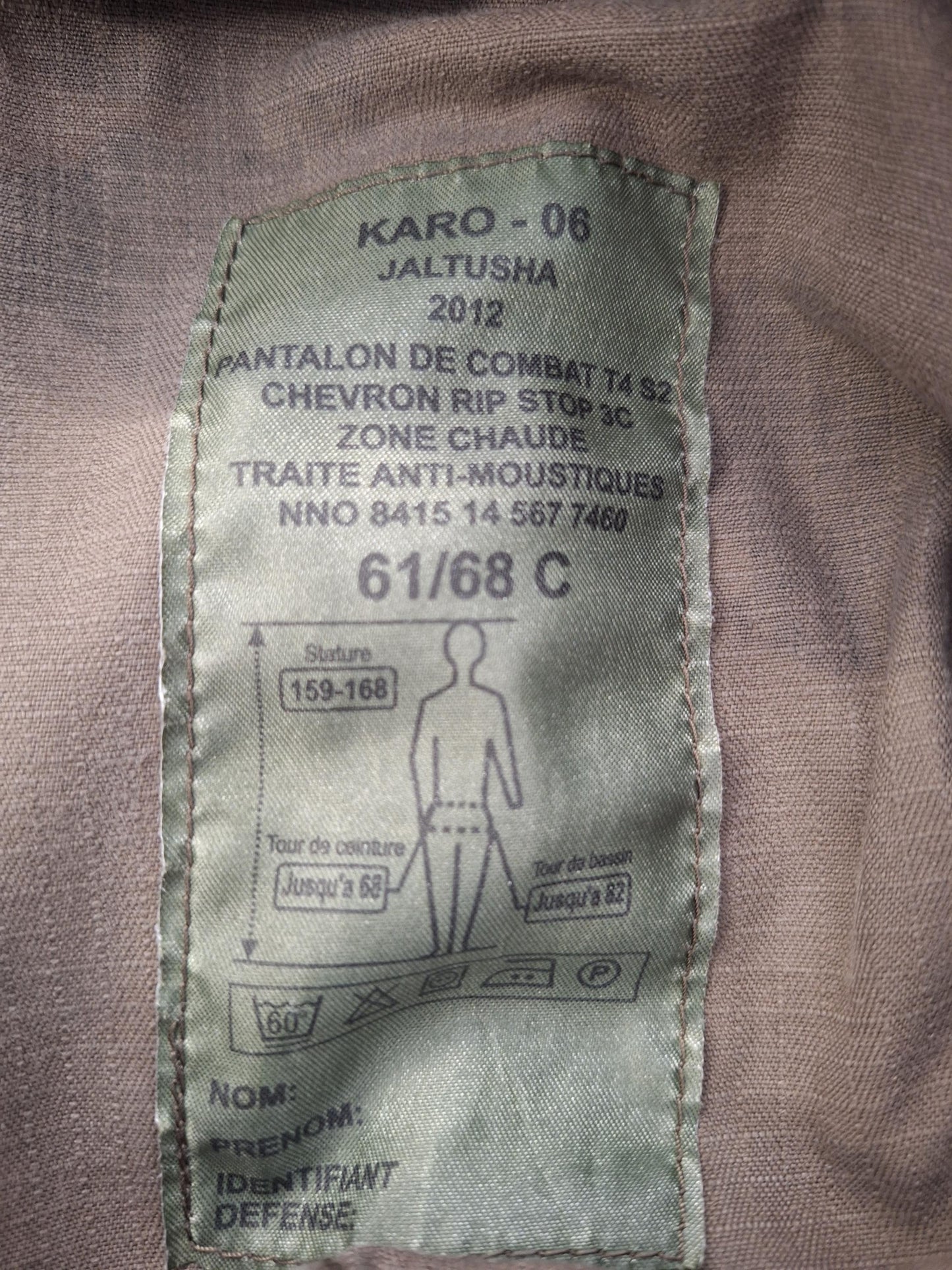 Spodnie CCE kamuflaż Issued Felin French Army XSmall Regular