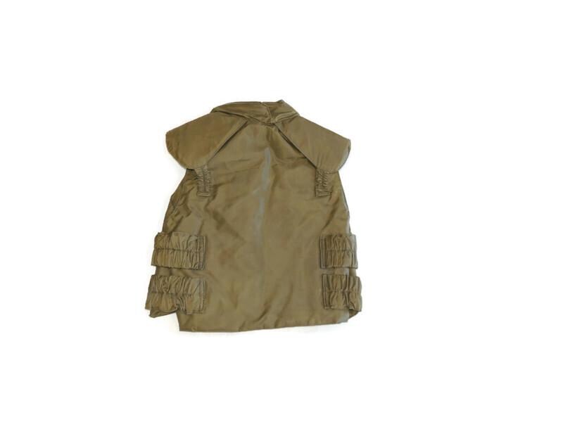 Italian Army Flak Vest 1990s Olive
