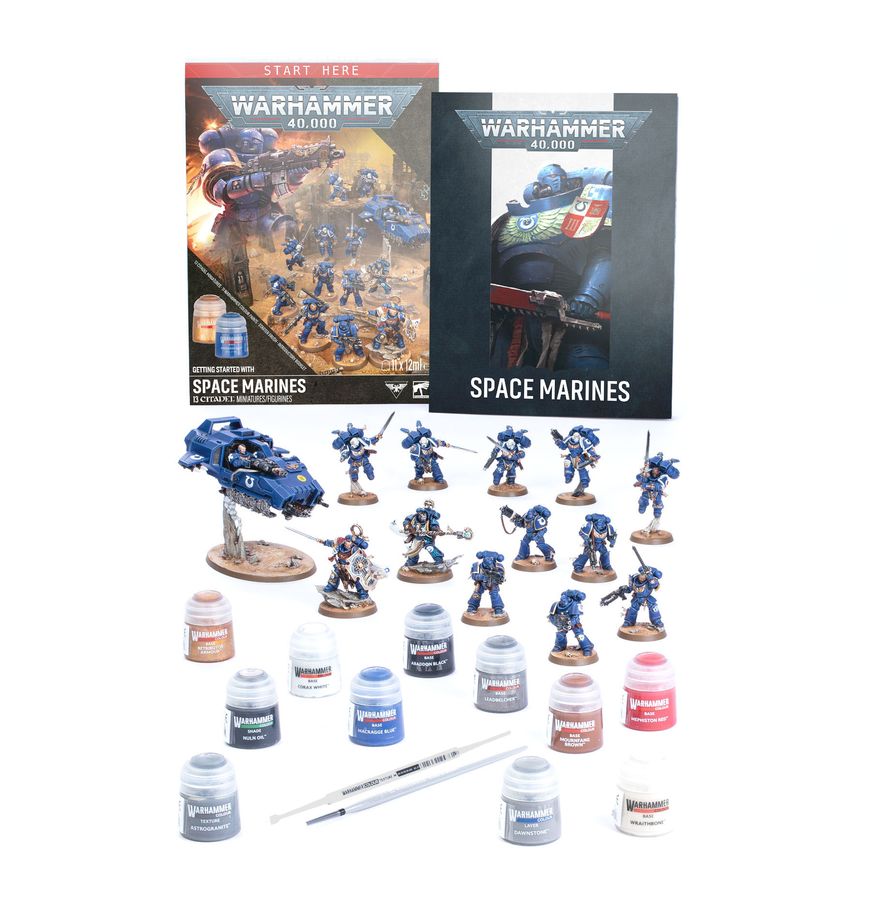Warhammer 40,000 Getting Started with Space Marines ENG