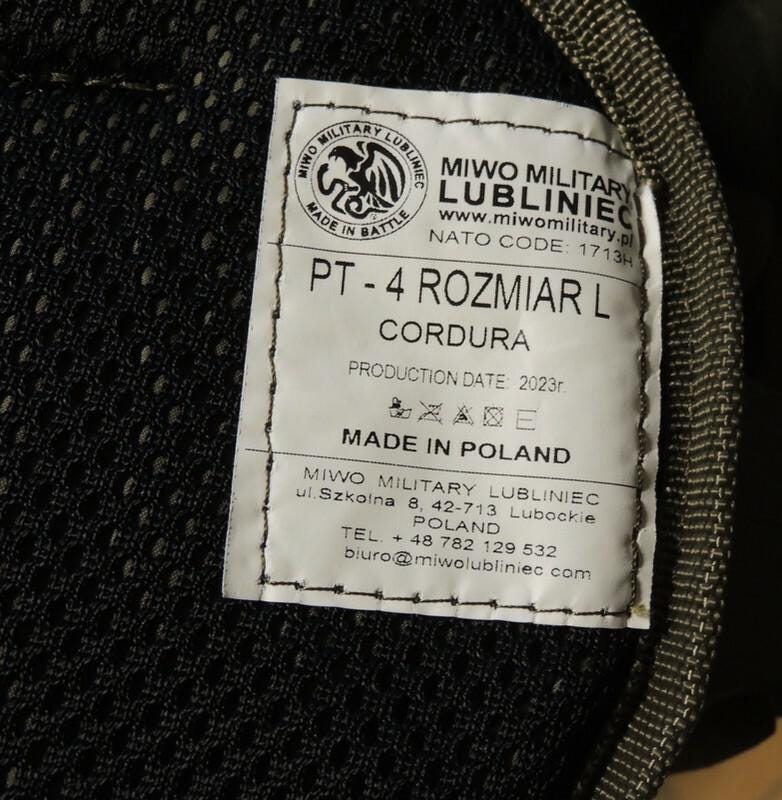 Polish combat belt Wz93 MIWO Lubliniec Cordura L PT-4