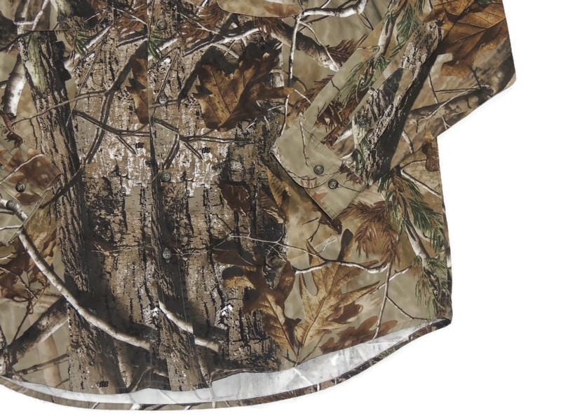 Realtree Camouflage Button-Down Shirt, Size XL