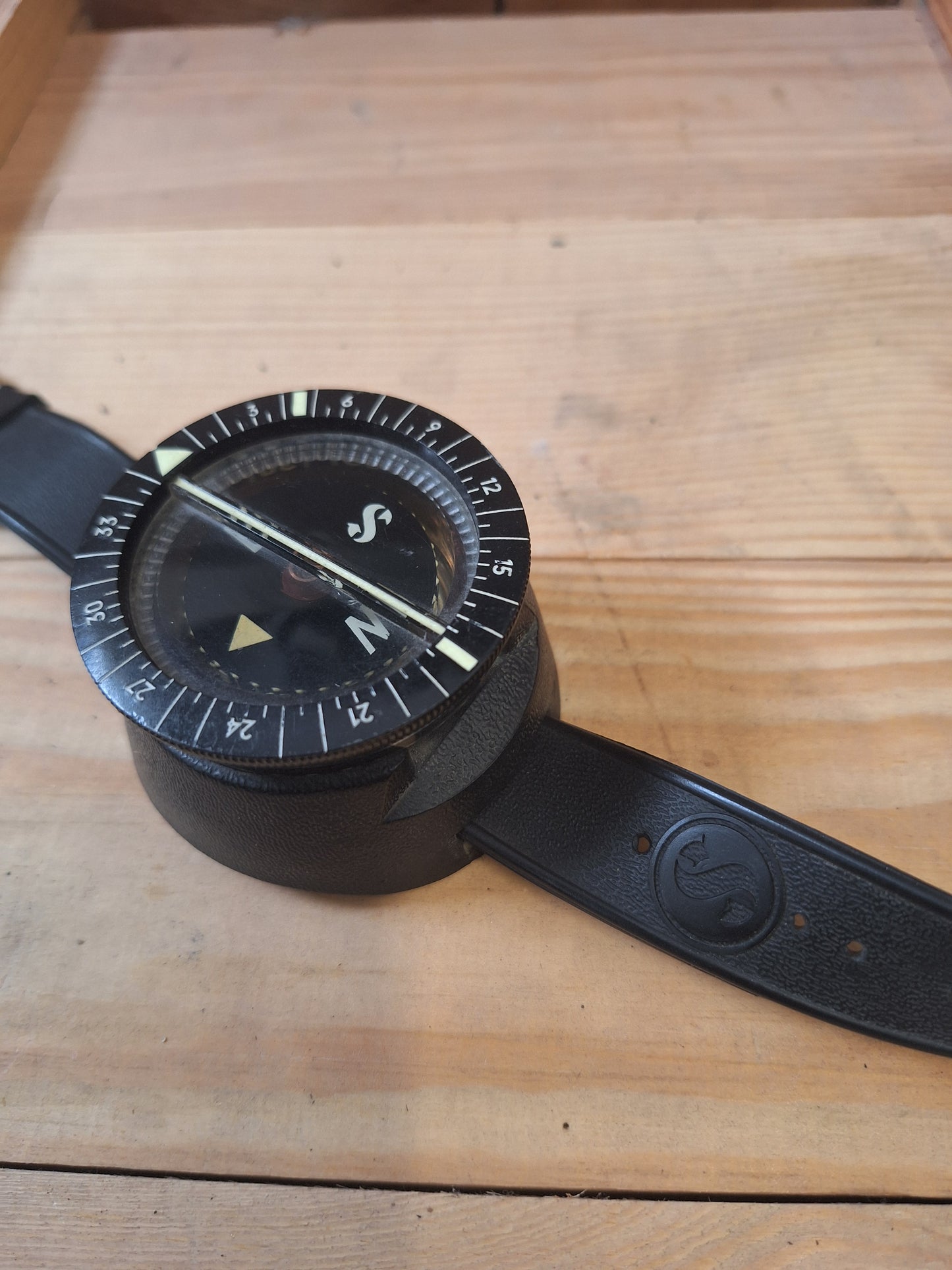 1972 LS1 USA Diver's Wrist Compass, Working
