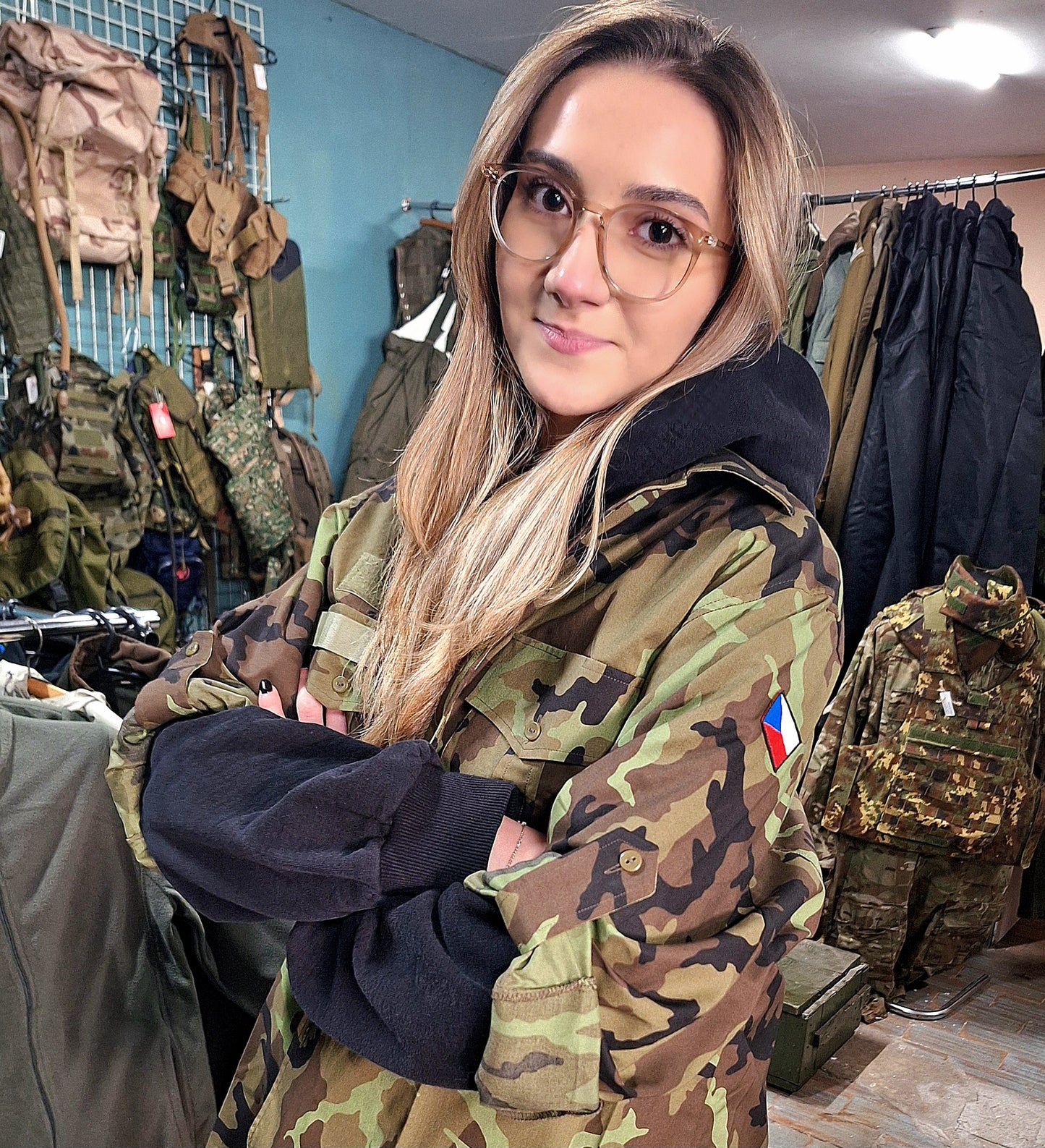 Tschechisches Armeehemd VZ95 Neu 194/41-42