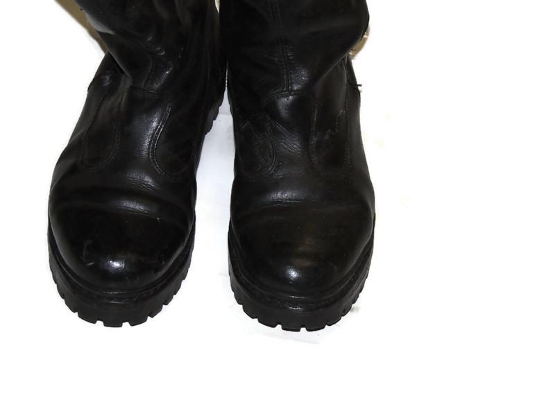 Original Polish Army motorcycle boots from the 1980s
