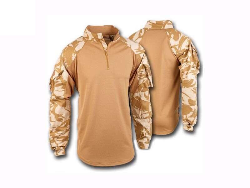 UBACS British Army Desert DPM Combat Shirt New