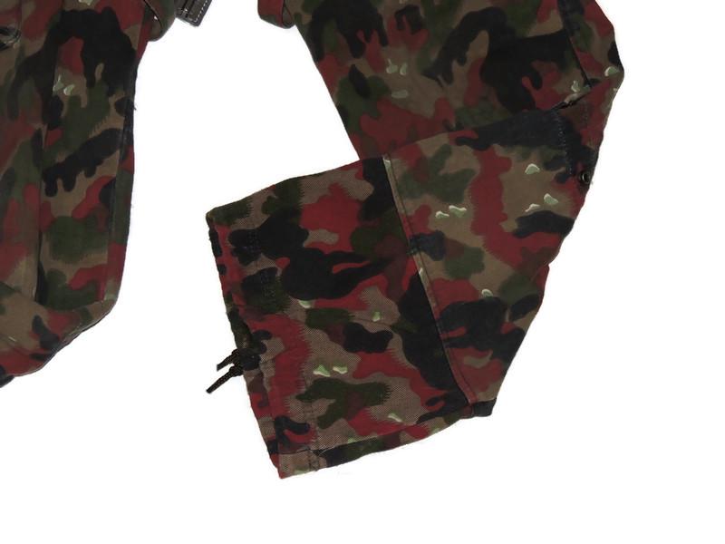 Swiss Alepnflage military trousers from the 1970s, cotton