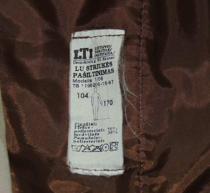 Lithuanian Army Desert Jacket Misko M05 170/104 Original