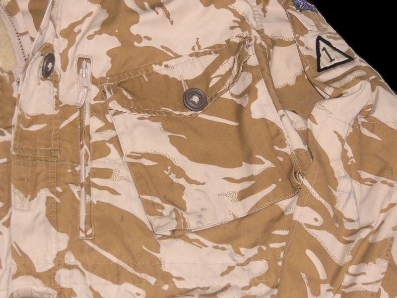 British Army Windproof DDPM Jacket 170/104 with patches