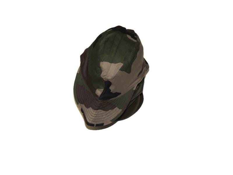 Original CCE field cap with neck protection, size 59cm