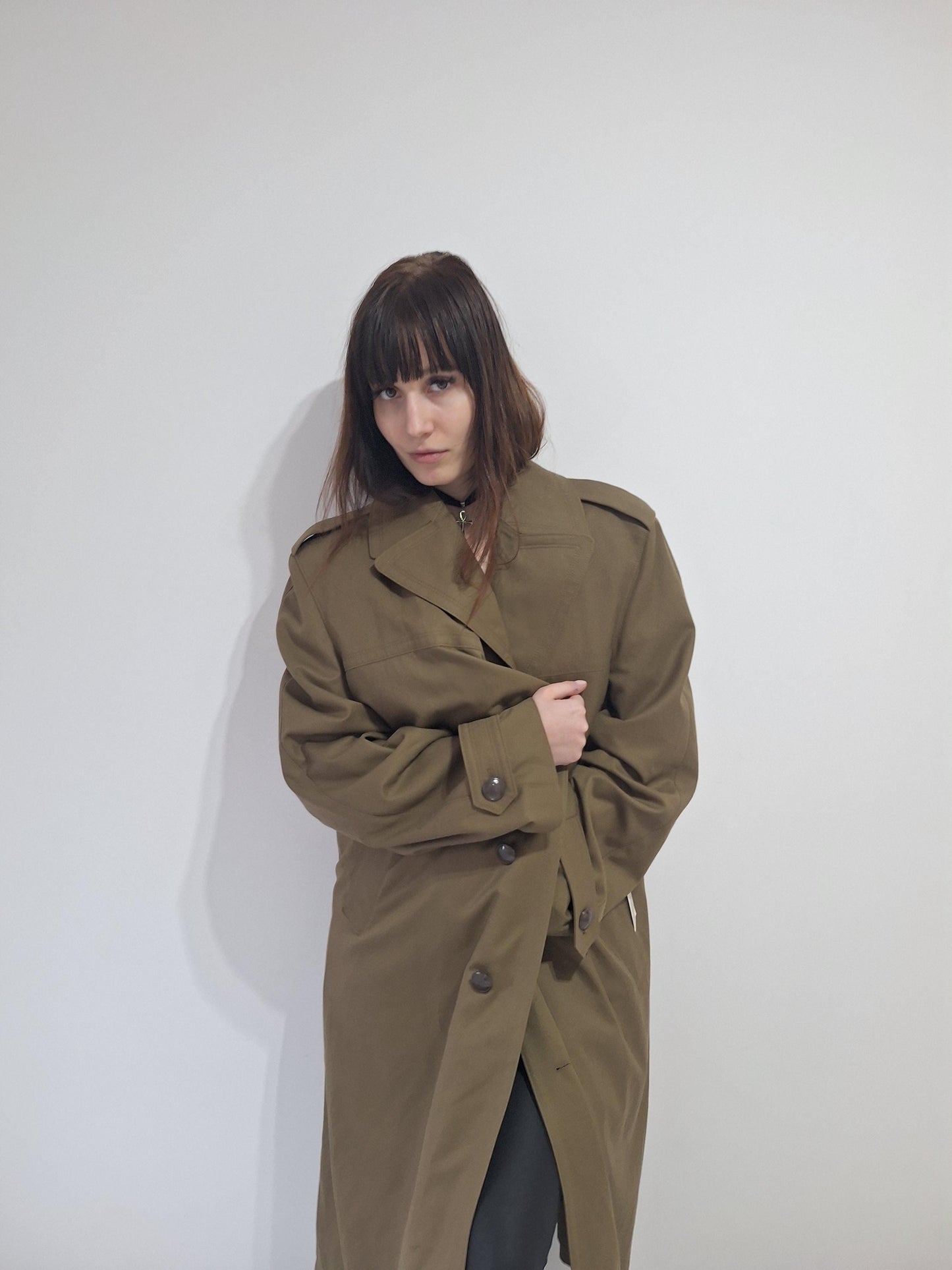 Polish Military Summer Coat with Lining 1990s 214/MON