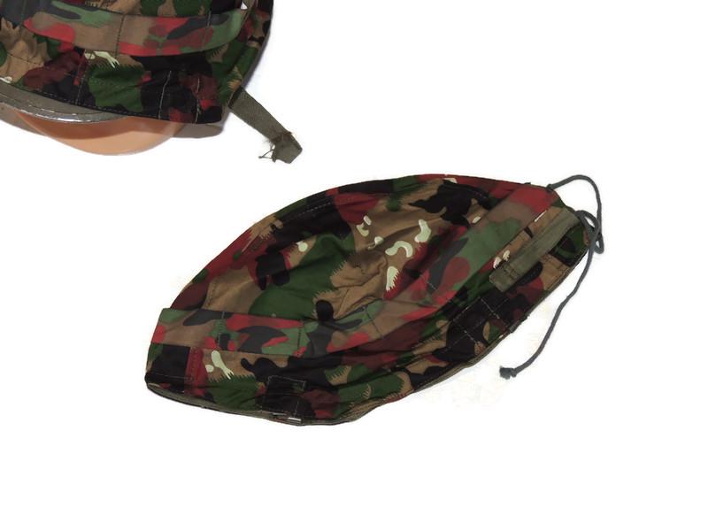 Swiss Alpentarn helmet cover, original from the 1980s.