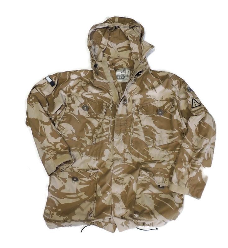 British Army Windproof DDPM Jacket 170/104 with patches