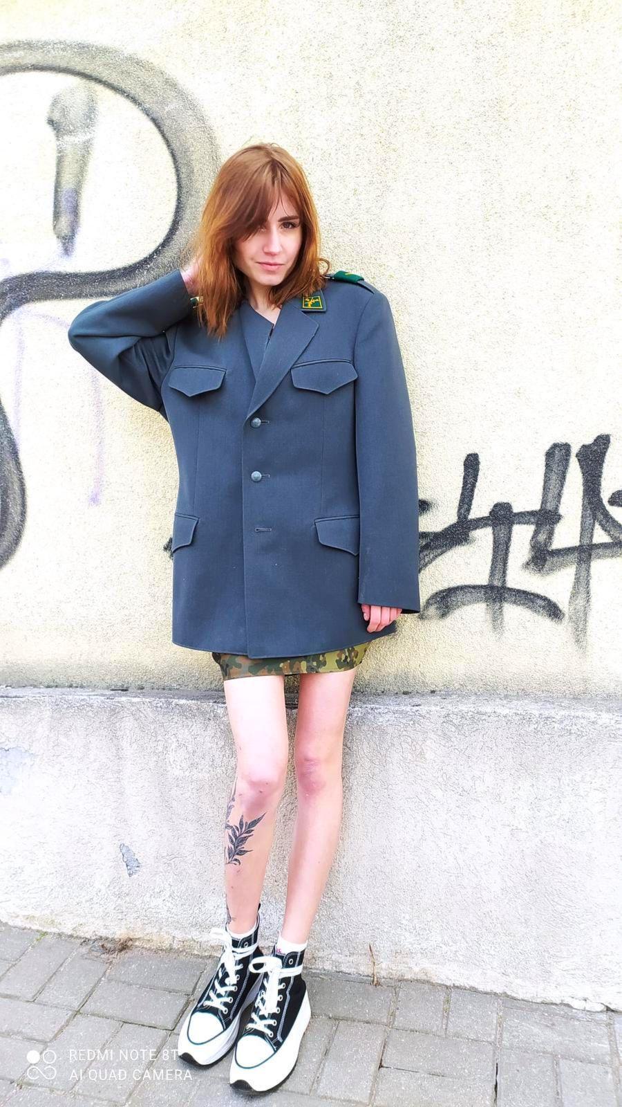 Swiss Army Garrison Blouse Steel Mountain Infantry 48N