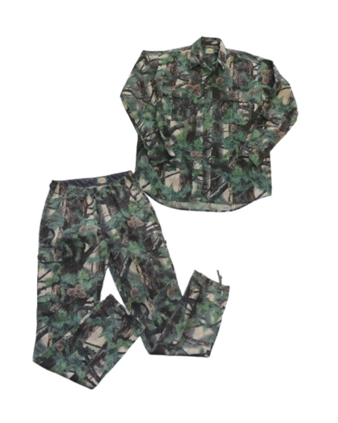 Cabela's Pine Tree Camo Konifer Seclusion 3D BDU Jagduniform