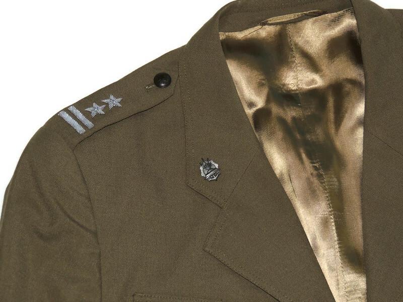 Trousers and jacket of the Polish Army garrison uniform from the 1970s