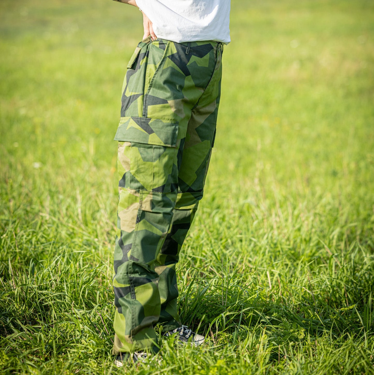 BDU-Hose im schwedischen M90-Tarnmuster von MMB