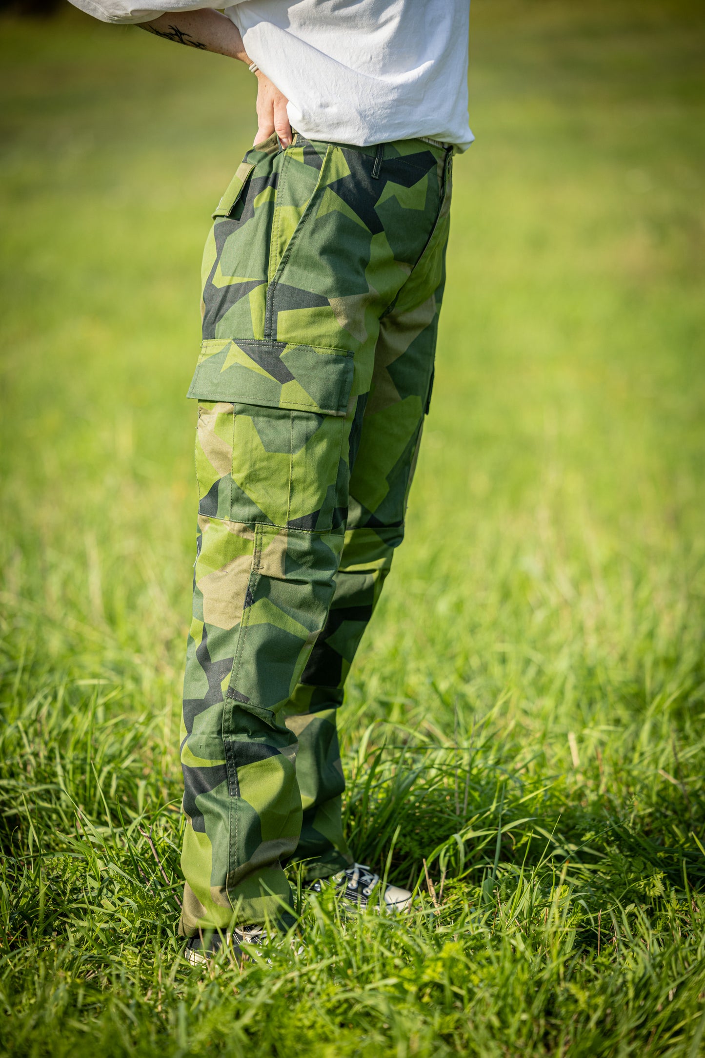 BDU-Hose im schwedischen M90-Tarnmuster von MMB