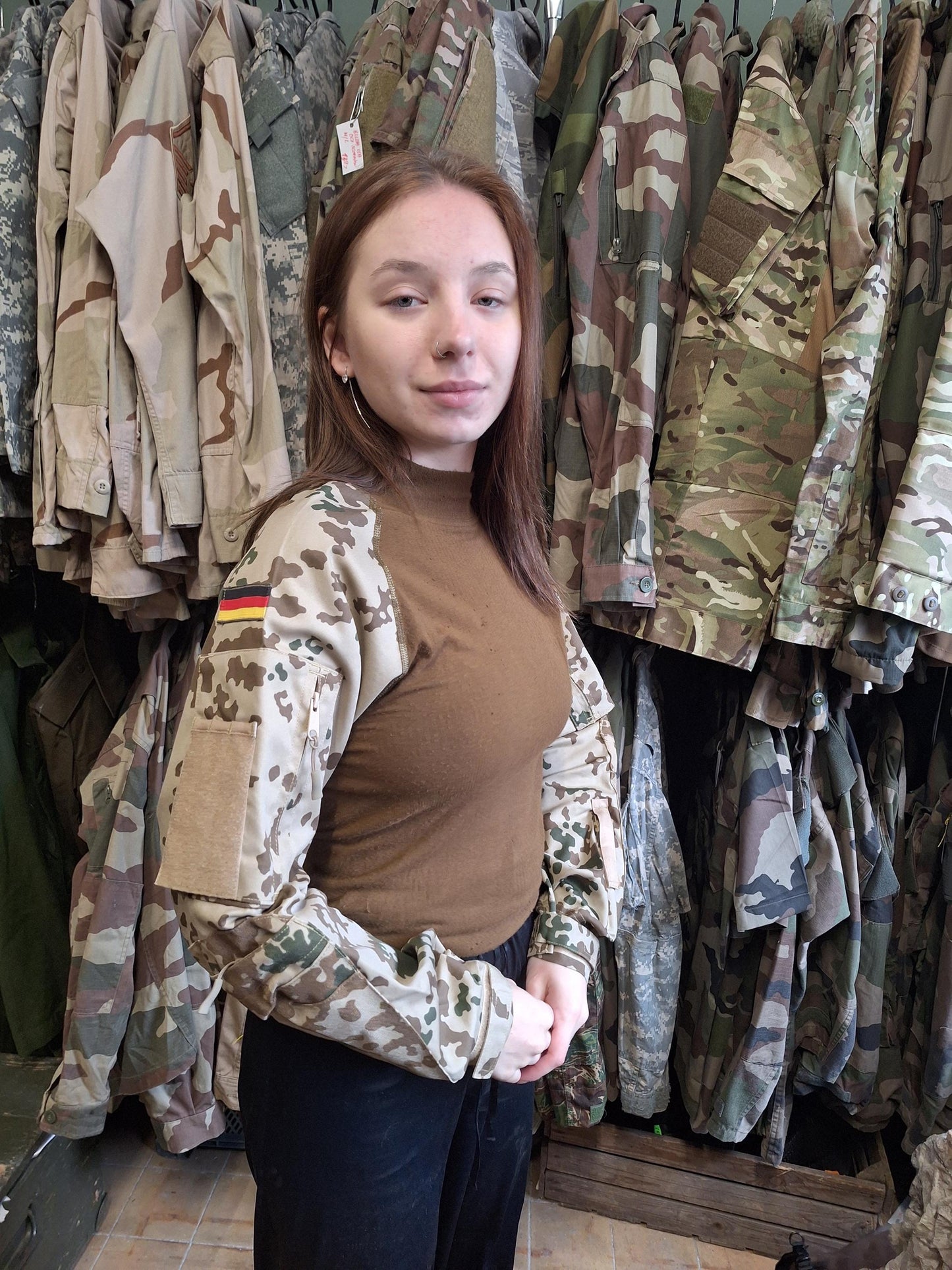 Kampfhemd KSK IDZ Wüstentarn German M