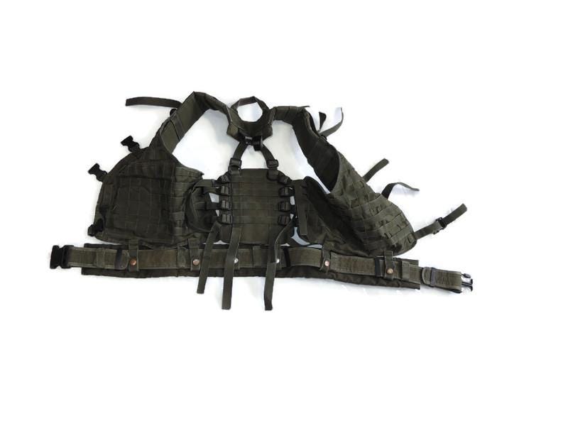 Miwo Lubliniec Sturmweste mit Gürtel, Polnische Armee 20 mm Molle-System