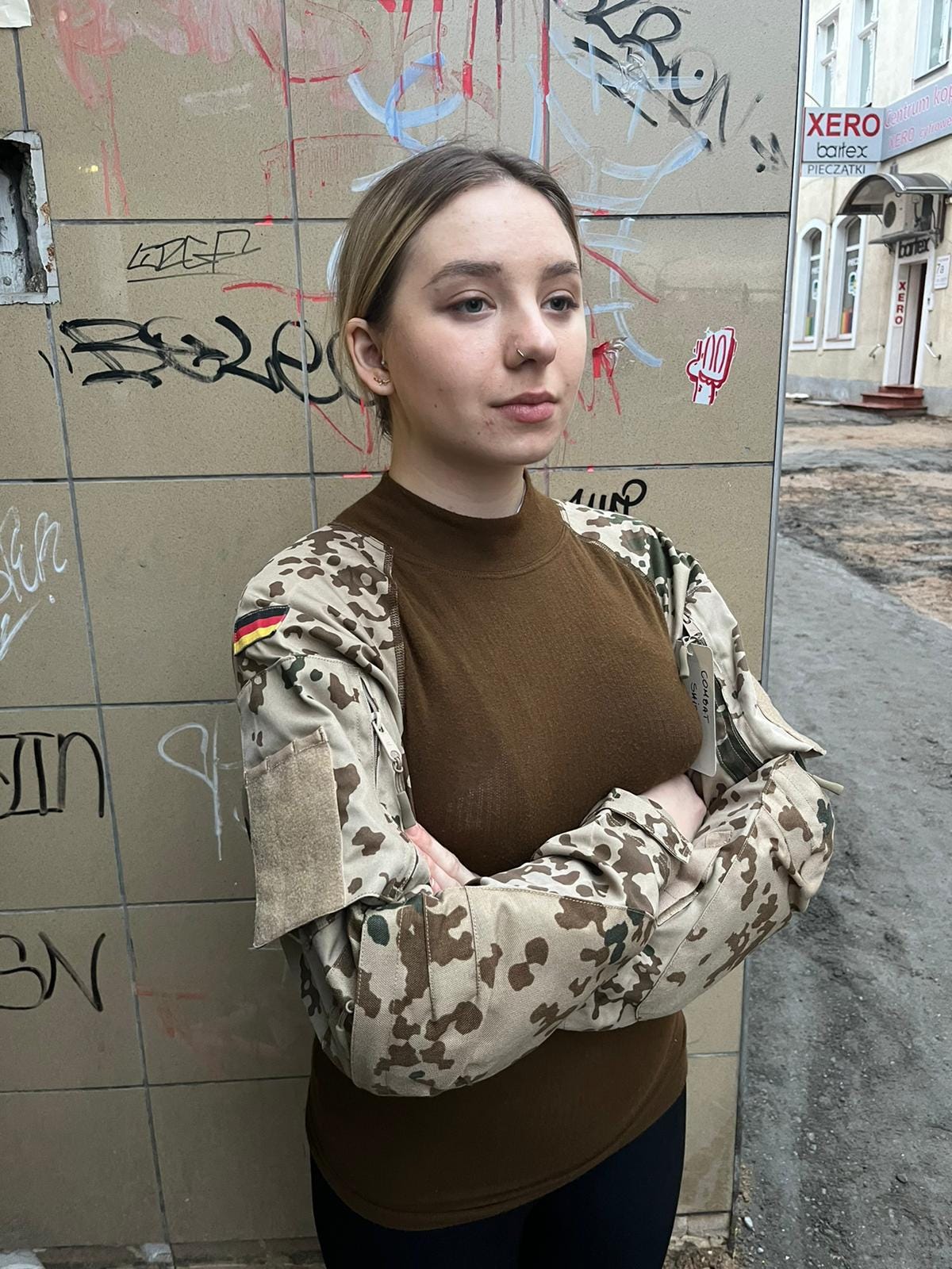 Kampfhemd KSK IDZ Wüstentarn German M