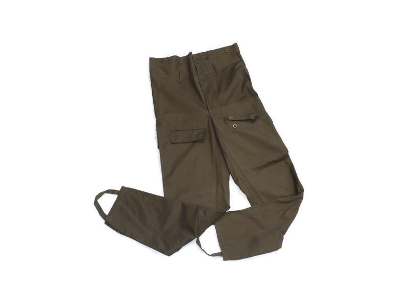 Czechoslovak Military Green Trousers, Old Style