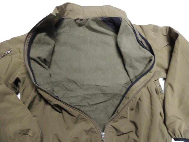 Original Dutch military softshell jacket with microfleece