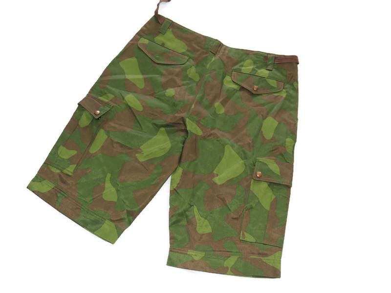 Finpat M62 old generation cargo shorts Finnish camouflage