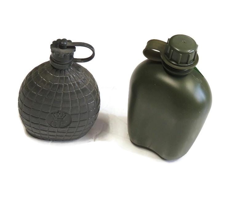 Danish Military Canteen Plastic Surplus Translated by Hmak