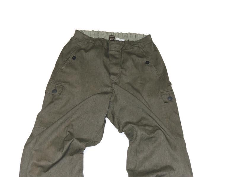 NVA GDR DDR uniform trousers, green, original M48
