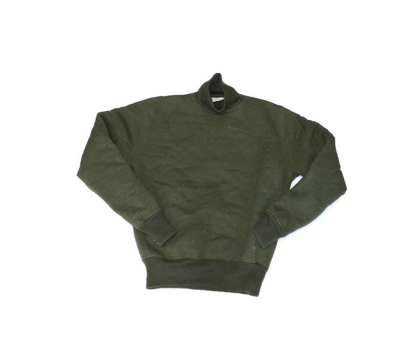 Vintage British 80s Nude Chest Teddy Large Sweater