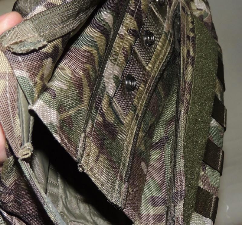 Danish Army Multicam Harversack with M11 Side Pockets
