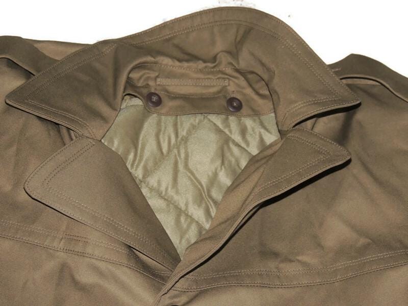 Polish Military Summer Coat with Lining 1990s 214/MON