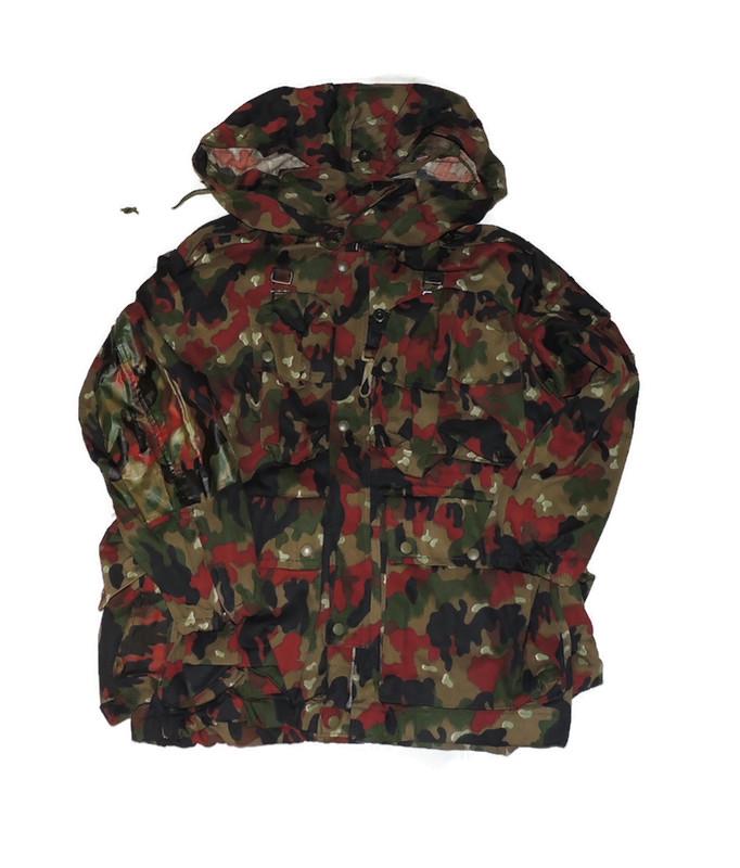 Swiss Army Parka Alpentarn Camouflage Retro Like New Gr 48