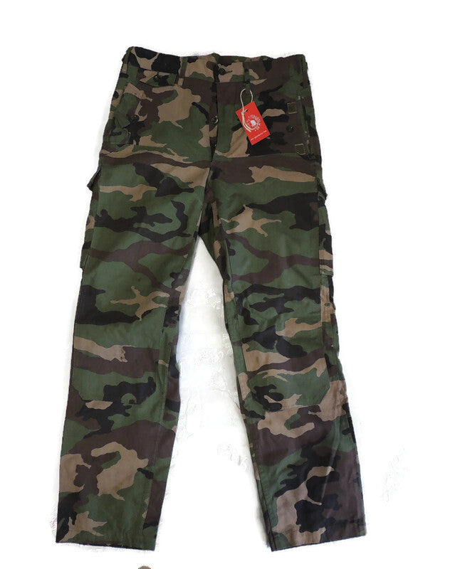Spodnie Wojskowe Słowacja woodland vz 97 Oryginalne 92 pas #6Y