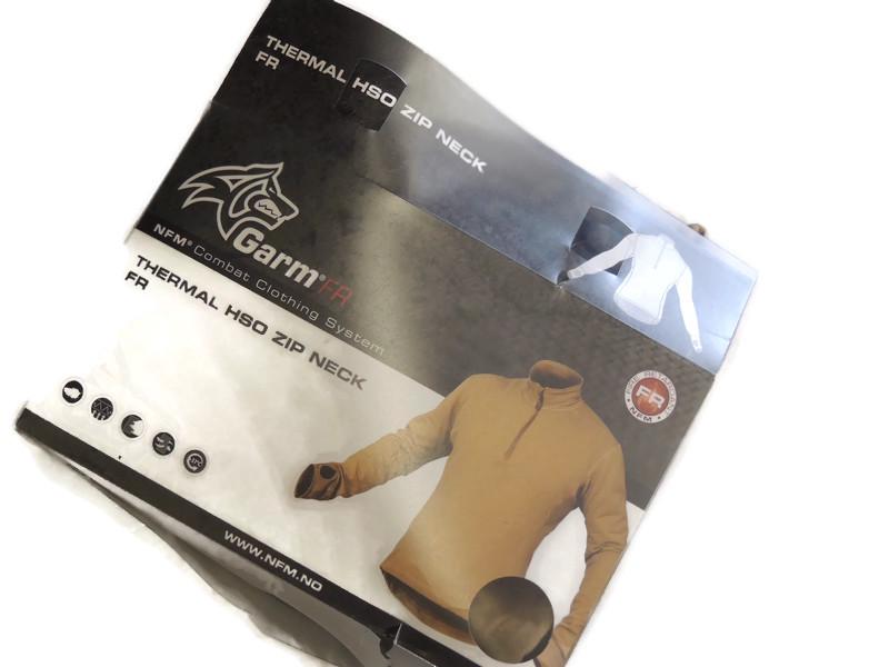 NFM Garm Coyote Tan Micro Fleece Polartec HSO 1/2 Reißverschluss Langarm Thermokleidung