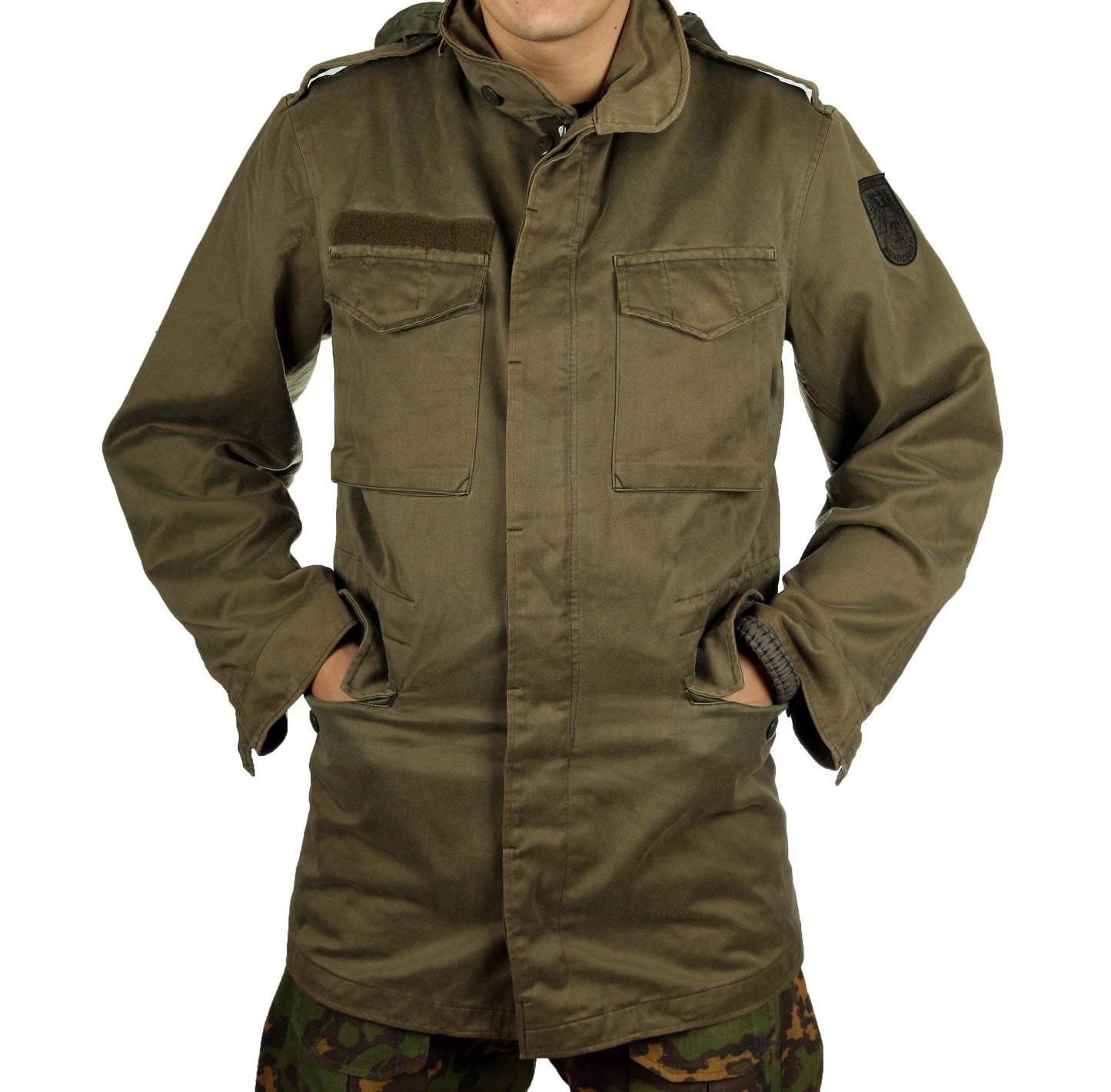 Original Austrian Bundesheer field jacket in M65 style