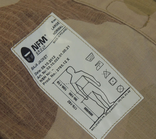 Kurtka Smock Baja NFM Garm Nkamo Pustynna Large M98