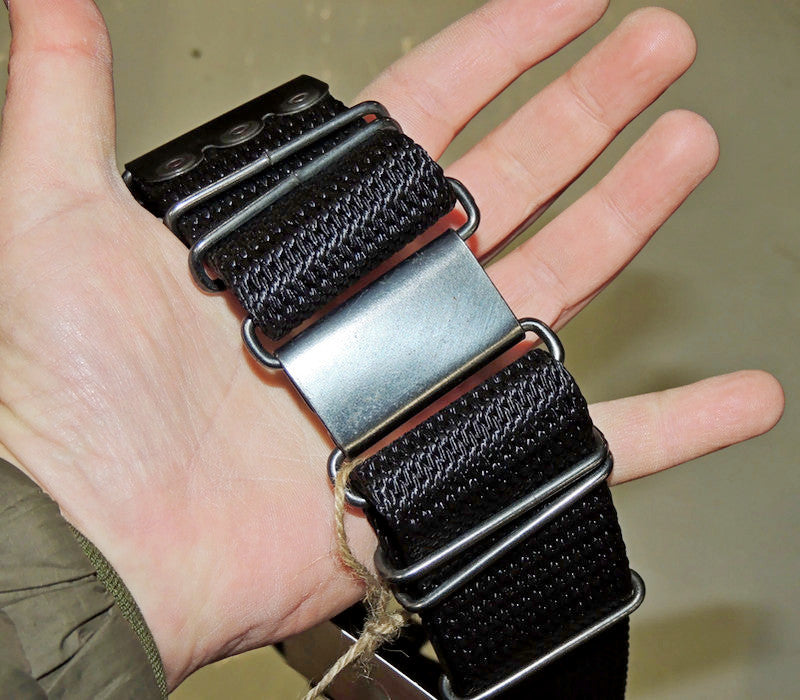 Main military belt black for the uniform of the Polish Army, Ministry of National Defense