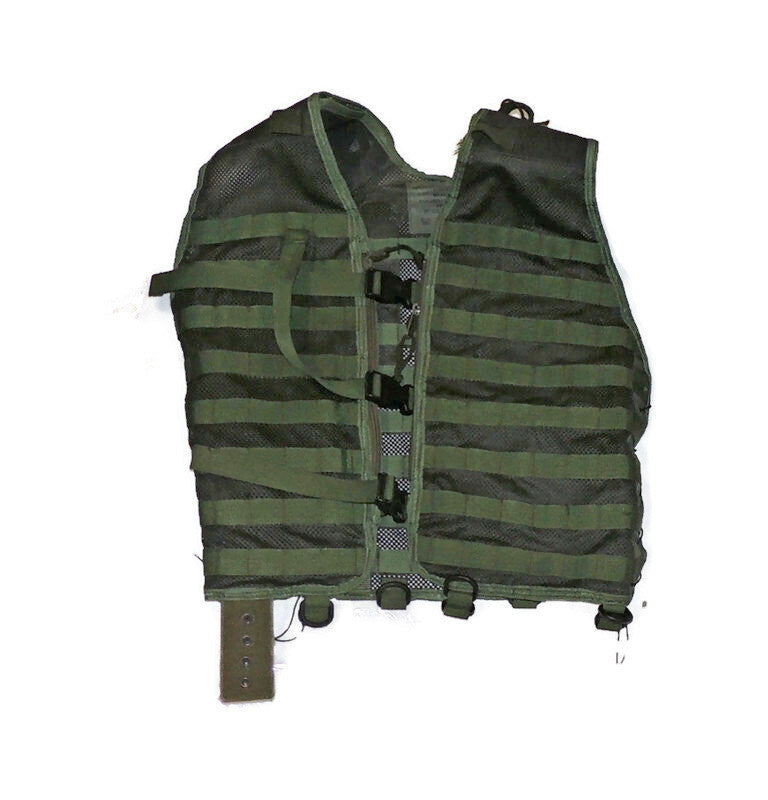 Militärische taktische Weste, olivgrün, Niederlande NL, Molle #2