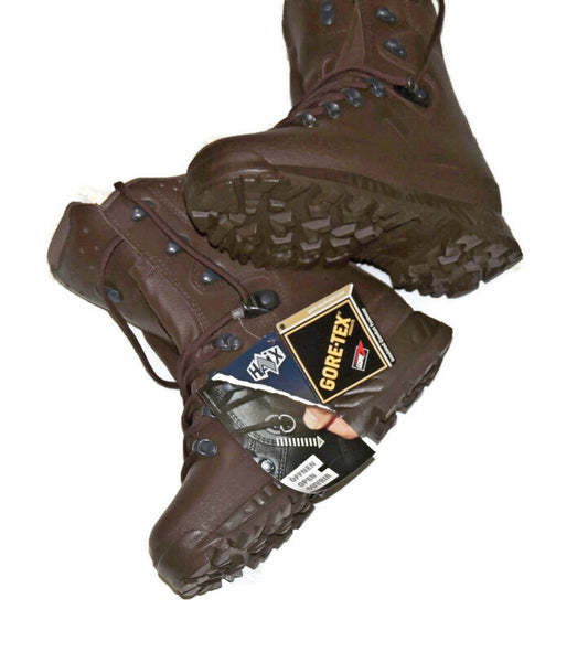 Buty Brytyjskie brązowe Wojskowe Haix High Liablity Goretex 22,5 Nowe 35 UE
