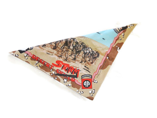 Chusta Bandana Desert Storm Pustynna Burza 6 color Drukowana US Airborne