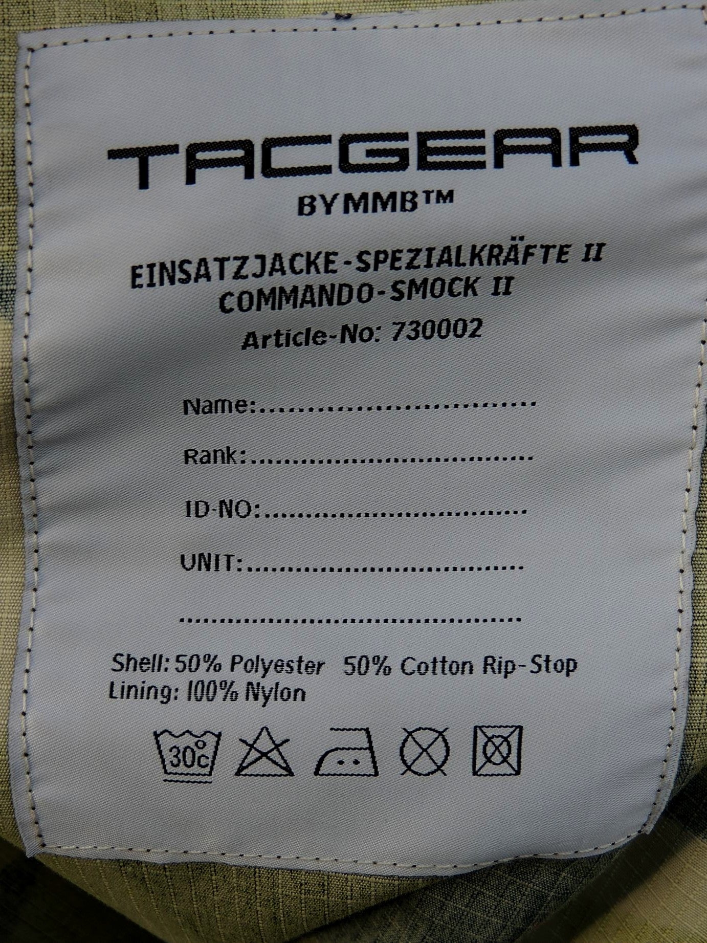 M90 Tac-Gear New Tactical Smock Jacket