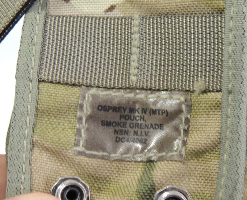 British Army Osprey MTP Flashbang Grenade Pouch