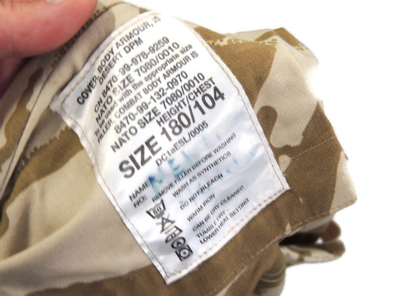 British Army Tactical Vest in DDPM Camouflage