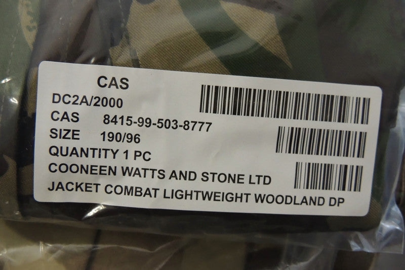 DPM British Army Original 190/96 Issued Field Shirt NEW