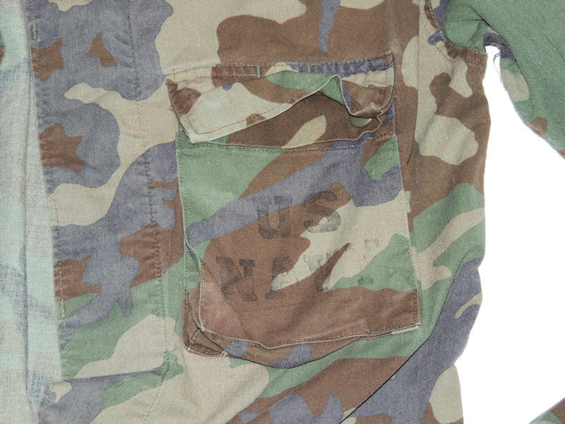 US Navy 1980er Medium Regular Woodland Sweatshirt