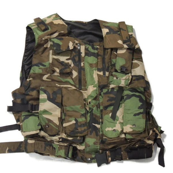 Slovak Woodland M97 Vest with Fixed Pockets