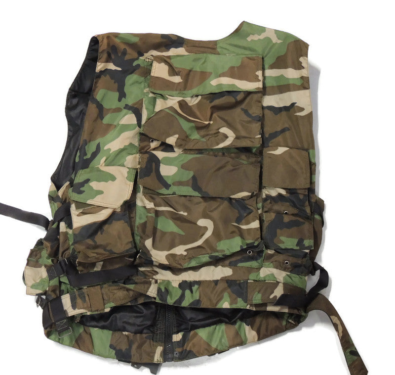 Slovak Woodland M97 Vest with Fixed Pockets
