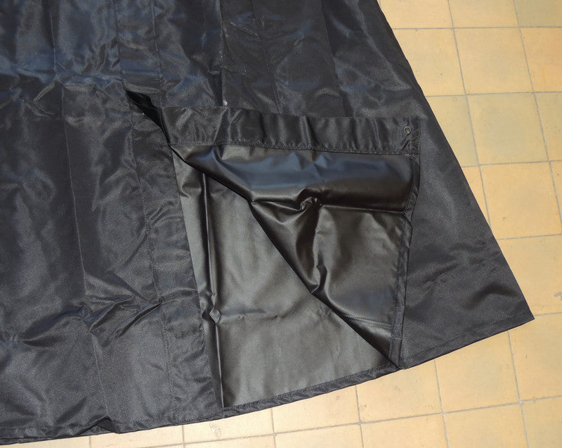 Polnischer Regenmantel schwarz XL